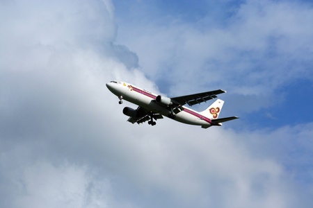 thaiairway airbus a300-600  hs-taaのeditorial素材