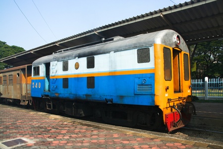 davenport locomotive,  lampang province, thailand.のeditorial素材