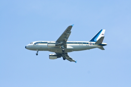 Airbus A319-115X CJ of Royal Thai Air Force ,RTAF.のeditorial素材
