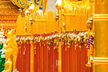 Bell for locky at wat prathat doi suthepのeditorial素材