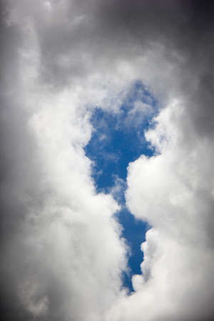 cloud with blue skyの写真素材