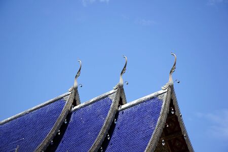 CHIANGMAI, THAILAND -OCTOBER  14  2015: Banden Temple, Beautiful temple in Maetang District, Chiangmai, Thailand.のeditorial素材