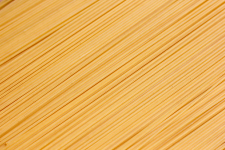 Close up of raw pasta, italian food.