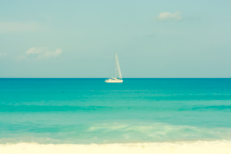 Blur of Ocean Waveの写真素材