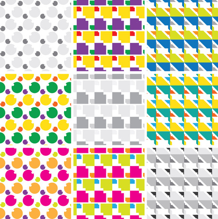 Modern seamless patternのイラスト素材