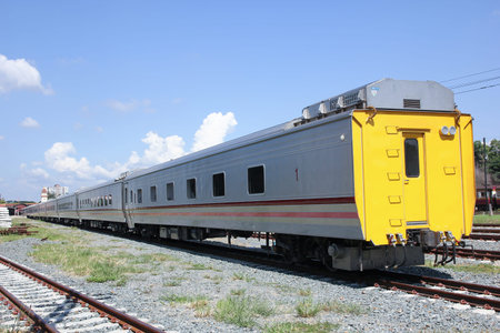 CHIANG MAI, THAILAND - NOVEMBER 16  2016:  New Passenger car of Train No 10 and 11. Name of route is...