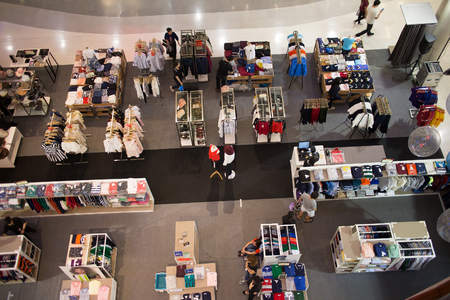 CHIANG MAI, THAILAND -APRIL 7 2017: Promotion Sale Zone In Central Festival Chiang mai. New Business Plaza of Chiangmai. About 3 Km. from Chiangmai City, Thailand.のeditorial素材