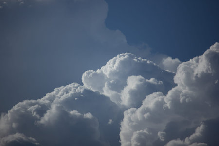 Cloud Scape, Cloud from Tropical Sky. Rainy Season from thailand sky.