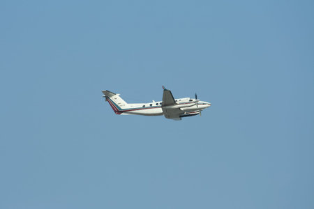 CHIANGMAI , THAILAND - DECEMBER 28 2011: HS-ITD  Beechcraft B300 Super King Air of Thai Flying...