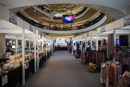 Chiangmai, Thailand - September 13 2018: Promotion Area in Central Festival Chiang mai. New Business Plaza of Chiangmai. About 3 Km. from Chiangmai City, Thailand.のeditorial素材