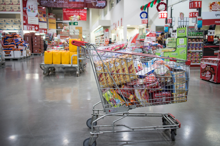 Chiangmai, Thailand - January 3 2019:  Makro Hypermarket Maerim Chiang mai. Location on road chiangmai hangdong road about 3 km from city.のeditorial素材