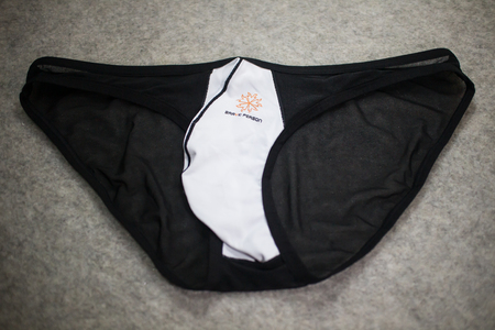 Chiangmai, Thailand - April 22 2019: Brave Person China Brand Men Underwear. Grown to all continents, including South America and Europe.  Stylish sand  affordable underwear.のeditorial素材