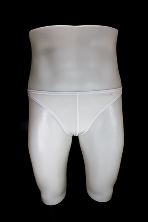 Chiangmai, Thailand - May 11 2019:  Product shot of Elle Homme, Men bikini Underwear. Made 79.50% POLYEMIDE + 20.50% ROICA Fabric.のeditorial素材