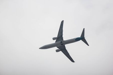 Chiangmai, Thailand - July 12 2019: 9V-MGP Boeing 737-800  of Silkair, Take off from Chiangmai airport to Singapore.のeditorial素材
