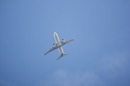 Chiangmai, Thailand - July 12 2019: 9V-MGP Boeing 737-800  of Silkair, Take off from Chiangmai airport to Singapore.のeditorial素材