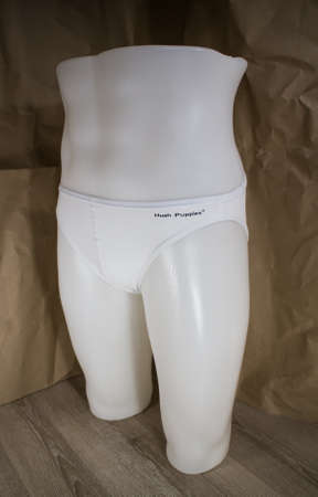 Chiangmai, Thailand -  Auguest  8 2020: Product shot of Hush Puppies Innerwear,  Underwear from Lycra Fresh FX. Hush Puppies in thailand made and sale by Central Marketing Group.のeditorial素材