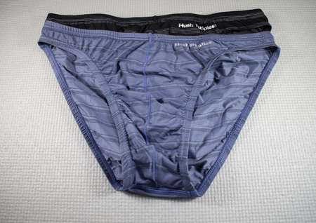 Chiangmai, Thailand -  Auguest  9 2020:  Product shot of Hush Puppies Innerwear,  Underwear from Lycra Fresh FX. Hush Puppies in thailand made and sale by Central Marketing Group.のeditorial素材