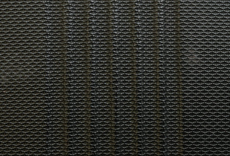 Closeup surface old black fiber at luggage texture backgroundの写真素材