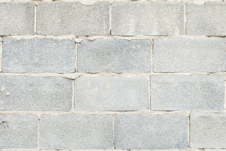 Closeup surface old cement brick wall texture background