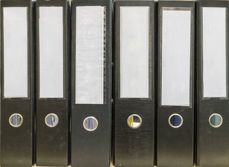 Closeup group of document file backgroundの写真素材