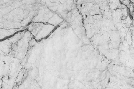 Closeup surface of stone pattern at big rock for decoration in the garden textured background in black and white toneの写真素材