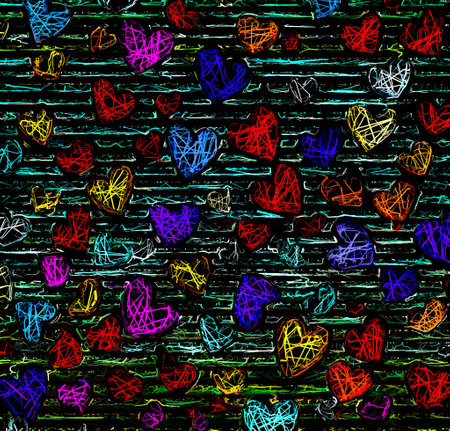The Mesmerizing Tapestry of Intricate Patterns A Kaleidoscope of Line based Background Art generative ai illustrationの素材
