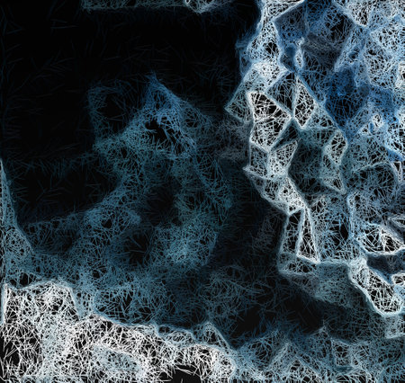 Ethereal Tapestry of Line based Background Art Embracing the Beauty of Intricate Patterns and Enchanting Visual Backdropsの素材