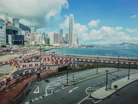 Highway construction projects in the capital. The construction of the center in a building...