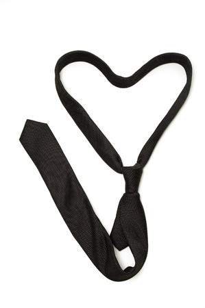 heart tieの写真素材