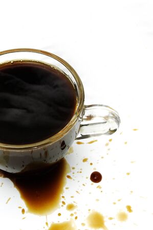 coffee stainsの写真素材