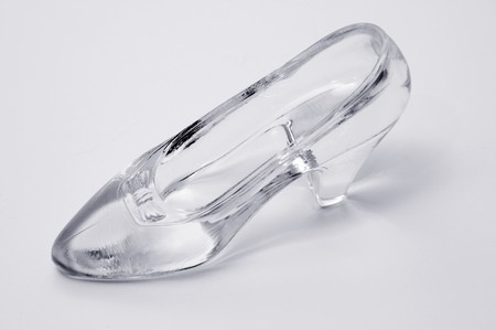 glass slipperの写真素材