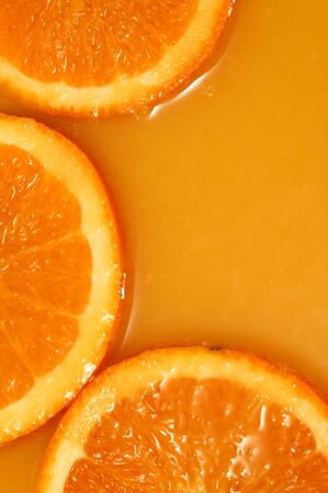 orange juiceの写真素材