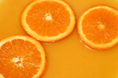 orange juiceの写真素材