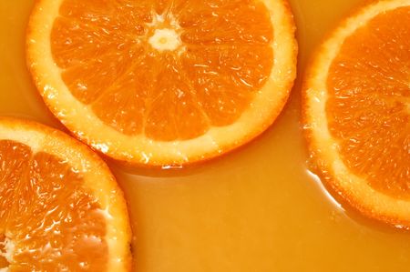 orange juiceの写真素材