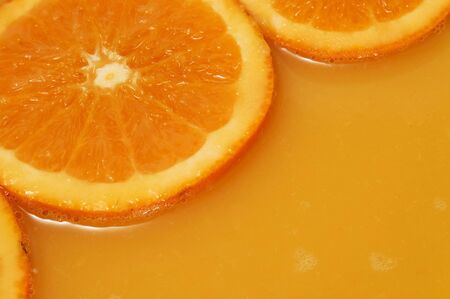 orange juiceの写真素材