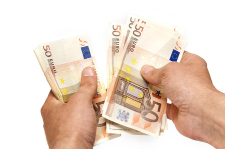 counting money