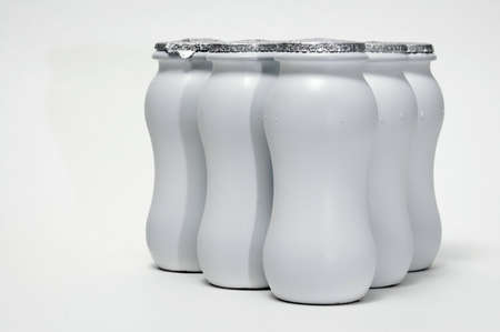white bottlesの写真素材