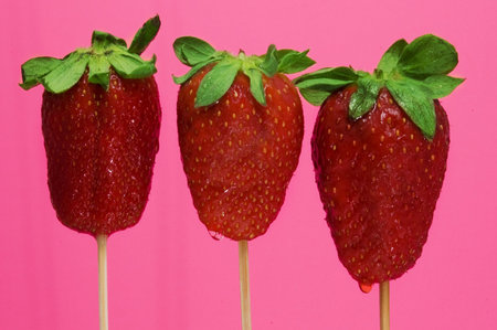 strawberriesの写真素材