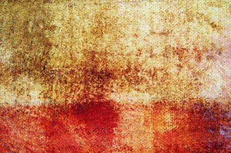 vintage background of different colors on a canvas