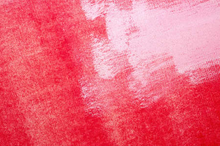 brushstrokes of different colors on a canvasの写真素材