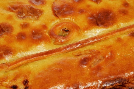 closeup of a meat pieの写真素材