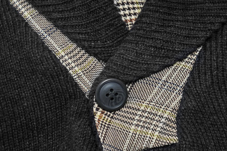 closeup of a knitted sweater