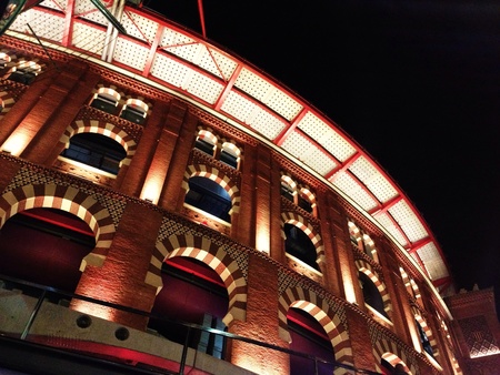 Las Arenas Mall in Barcelona Spainの素材