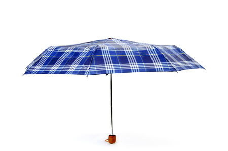 an open umbrella on a white backgroundの写真素材