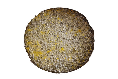 Pour water into a container and stir, place on the stove and bring to a boil. Reduce heat to moderate and stir caramel occasionally.の写真素材