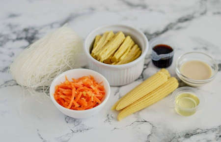 Prepare all the necessary ingredients, put them in front of you.の写真素材