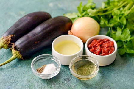 Prepare all the necessary ingredients, put them in front of you.の写真素材