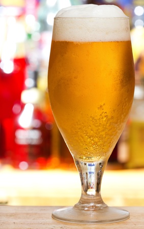 glass of beerの写真素材