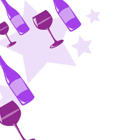 wineのイラスト素材