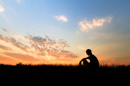 Human trafficking conceptの写真素材